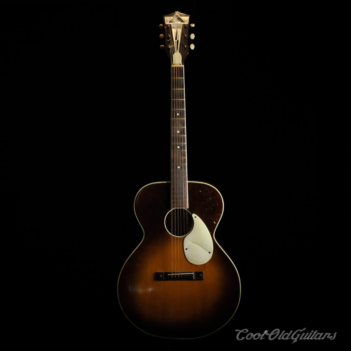 趣味・スポーツ・実用 '50's Cool Kay Guitars Kay Archtop Vintage Electric Guitar, Slide Action *AS-IS