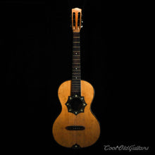 Ornate 1800s European Acoustic Parlor Guitar