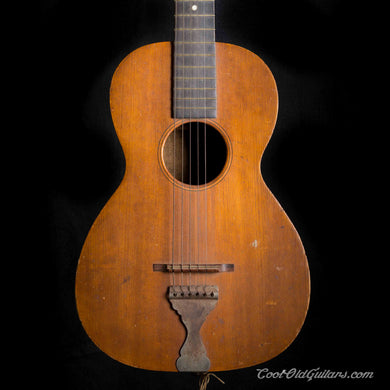 Vintage 1890s-1910s Lyon & Healy style Flattop Acoustic Parlor Guitar