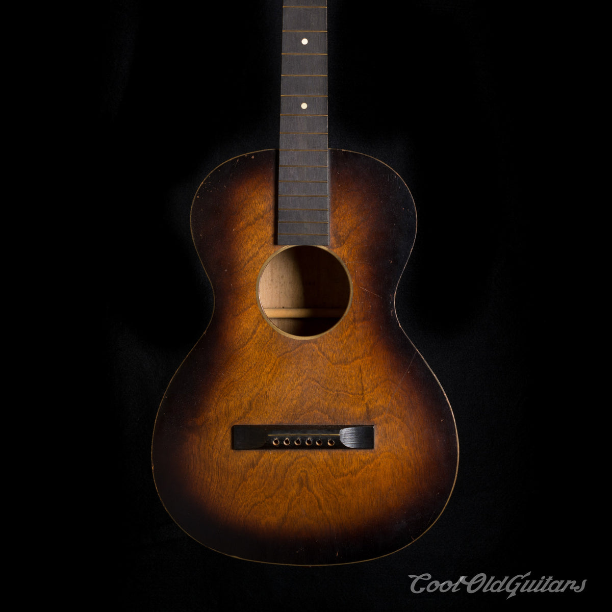Vintage 1920s-30s American Parlor Guitar - Sunburst Blues Mojo – Cool ...