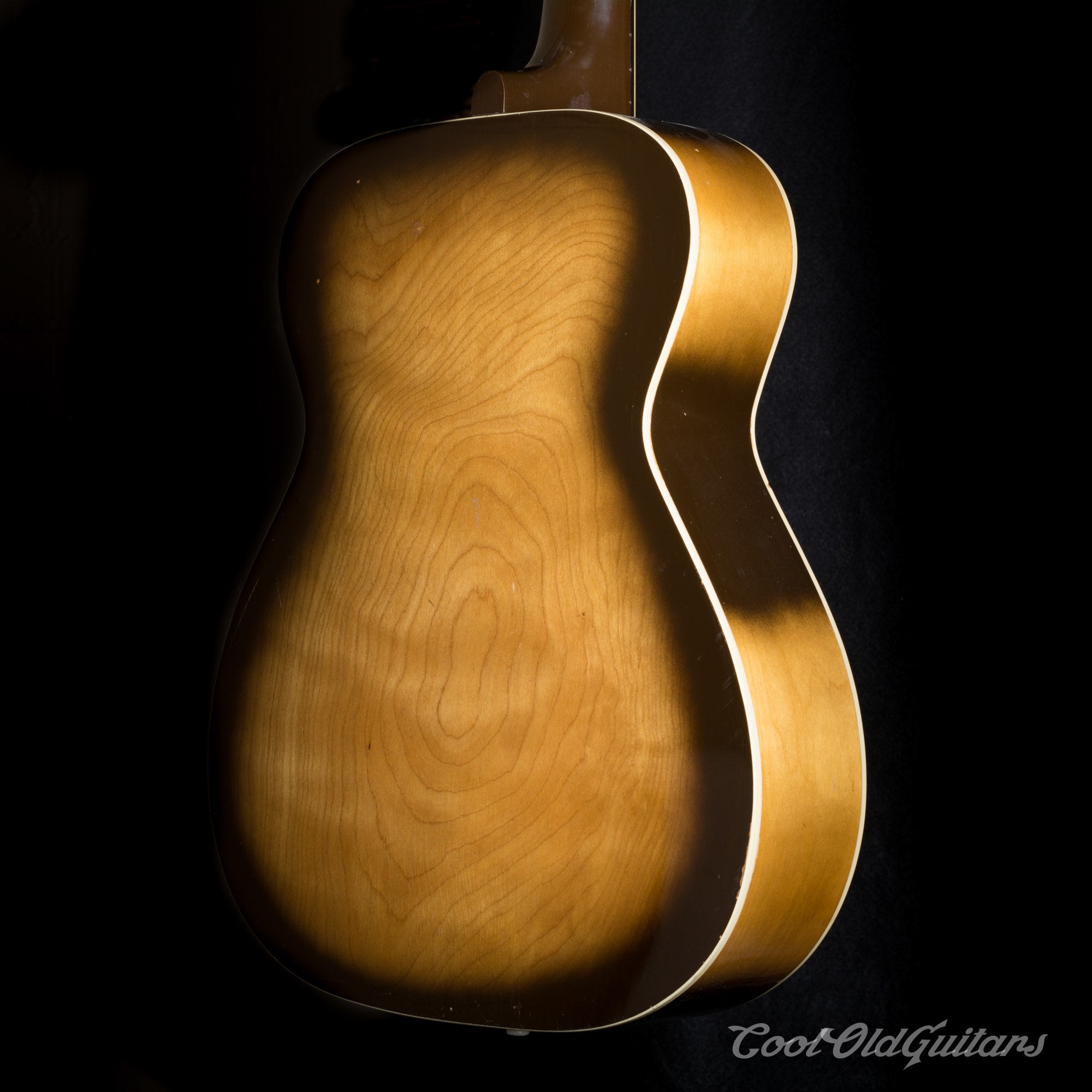 Vintage 1965 Harmony Silvertone Acoustic Guitar with Original Sears Bo