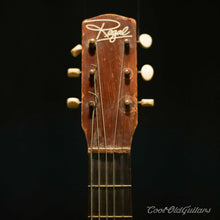 Vintage 1950s-60s Regal Sunburst Parlor Acoustic Guitar