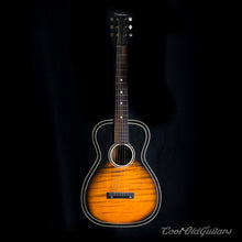 Vintage 1950s - 60s Silvertone Sunburst Acoustic Parlor Guitar with Waverly Tuners