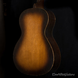 Vintage 1920s-30s First National Institute Allied Arts Acoustic Guitar with Waverly Tuners