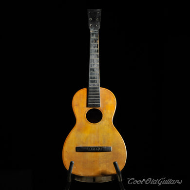 Mid-Late 1800s Antique American Acoustic Parlor Guitar