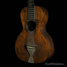 Late 1800s - Early 1900s Eugene Howard Vintage Acoustic Parlor Guitar